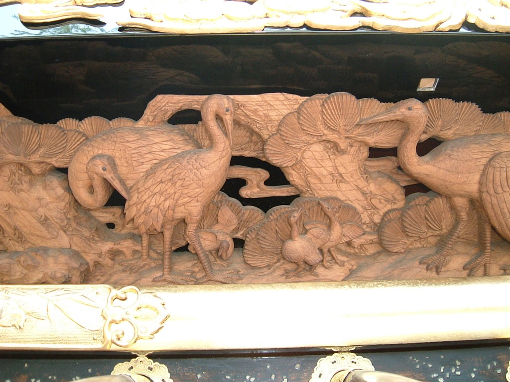 舞台保存会だより104 鳥の彫刻 | 信州松本 天神 深志神社